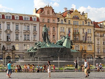 Jan Hus: Denkmal in Prag