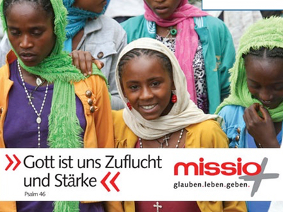 Bild: Plakat zum Weltmissionssonntag 2018