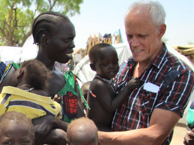 Bild: Bruder Bernhard von den Comboni-Missionaren, Foto: Sternsinger