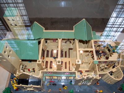 Paulusdom aus Lego im Paulusdom in Münster, Foro: Ann-Christin Ladermann / Bistum Münster