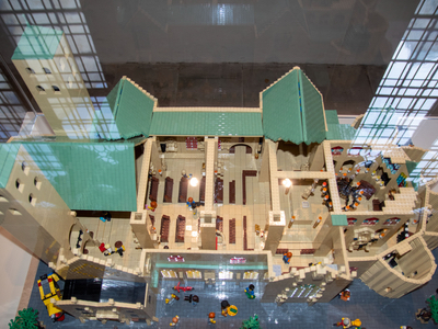 Paulusdom aus Lego im Paulusdom in Münster, Foro: Ann-Christin Ladermann / Bistum Münster Paulusdom aus Lego im Paulusdom in Münster, Foro: Ann-Christin Ladermann / Bistum Münster