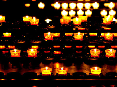 Kerzenmeer. (c) Foto: Pixabay Kerzenmeer. (c) Foto: Pixabay