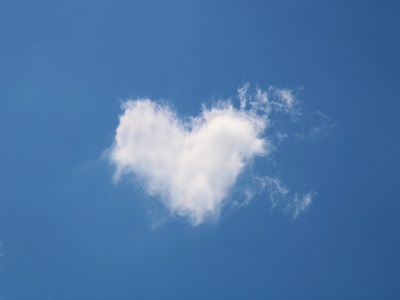 pixabay Wolke in Herzform