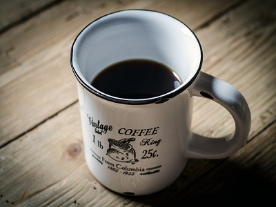 pixabay Eine halb volle Tasse Kaffee