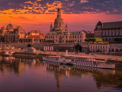 Panoramablick über Dresden 