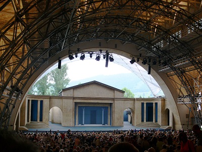Das Theater der Passionsspiele in Oberammergau