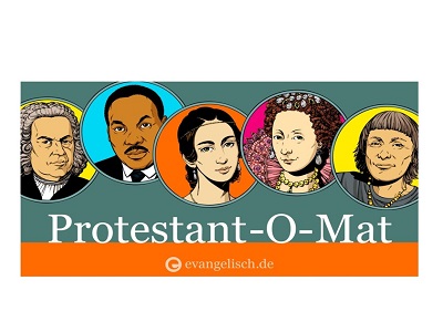 Logo des Protestant-O-Mat