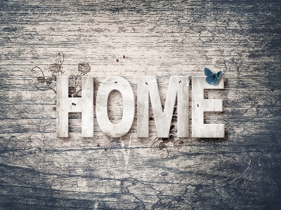 pixabay Home-Schild