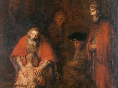 Rembrandt-Gemälde Der verlorene Sohn